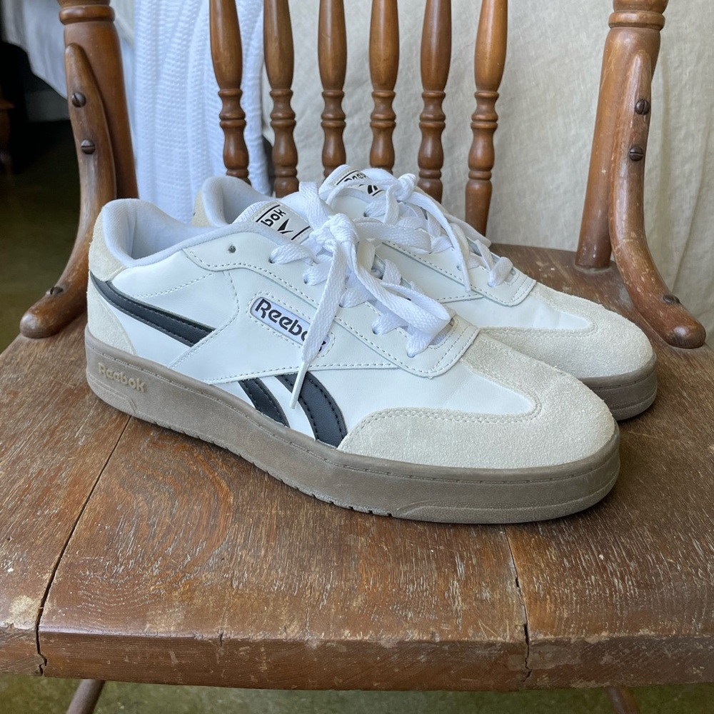 Reebok Forte Lounger Women's Sneakers - White Gum (Black/White/Tan)